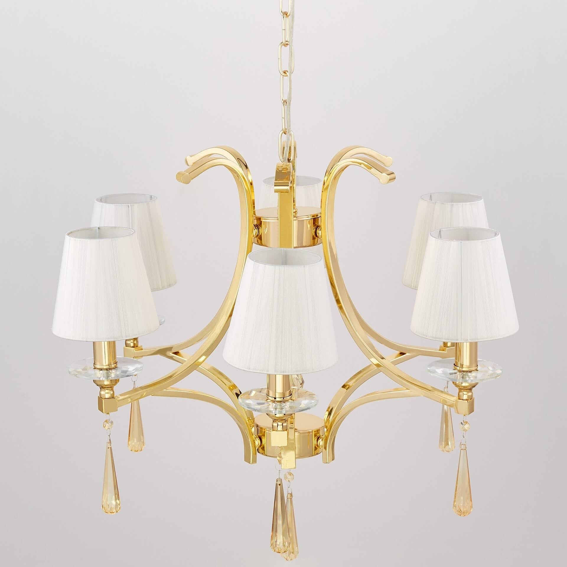 CLASSIC GOLD CRYSTAL CHANDELIER VENISIA W6 - LuminaLux