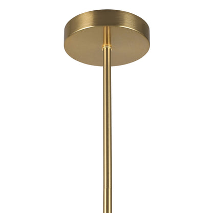 MODERNE PENDELLEUCHTE GOLD GEBÜRSTET FINO W4