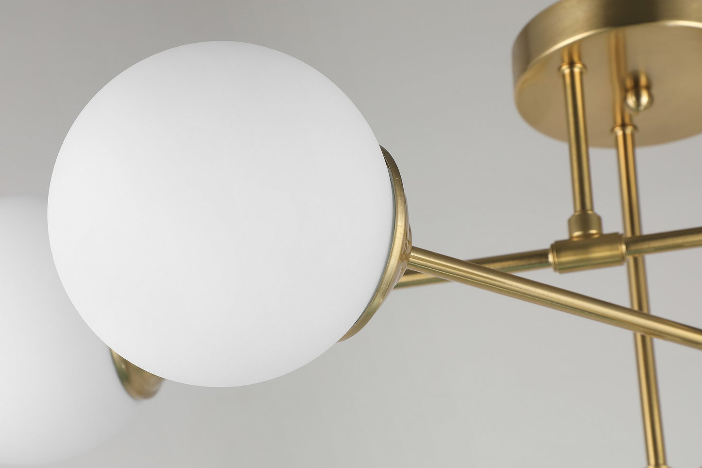 MODERNE HÄNGELEUCHTE IN GEBÜRSTETEM GOLD FINO W6