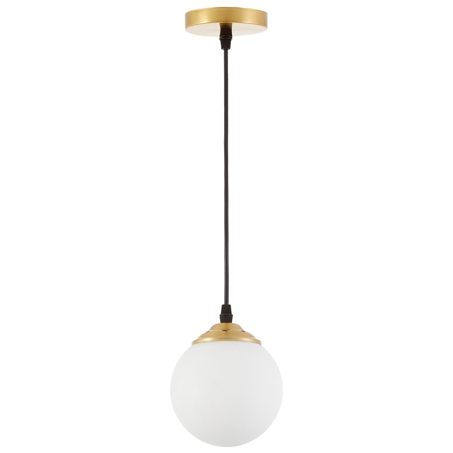 MODERNE PENDELLEUCHTE GOLD GEBÜRSTET FINO W1