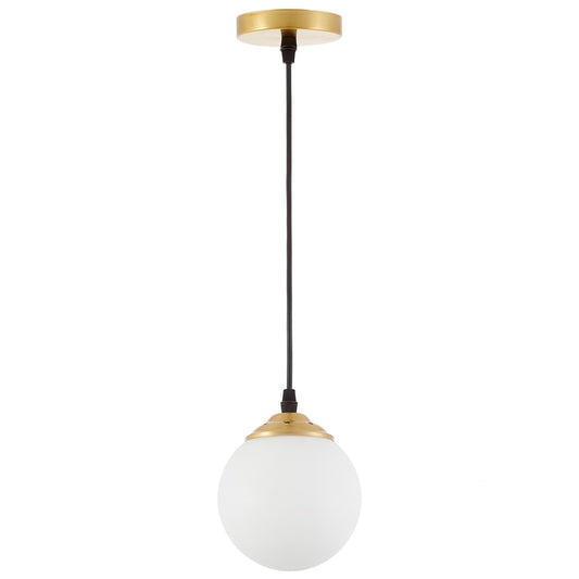 MODERN PENDANT LAMP BRUSHED GOLD FINO W1