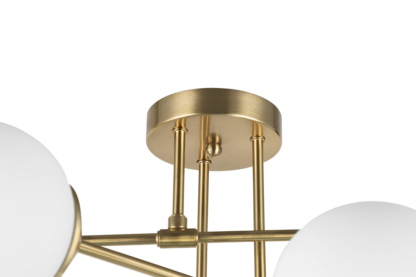 MODERNE HÄNGELEUCHTE IN GEBÜRSTETEM GOLD FINO W6