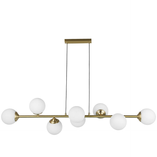 MODERN PENDANT LAMP BRUSHED GOLD FINO W8