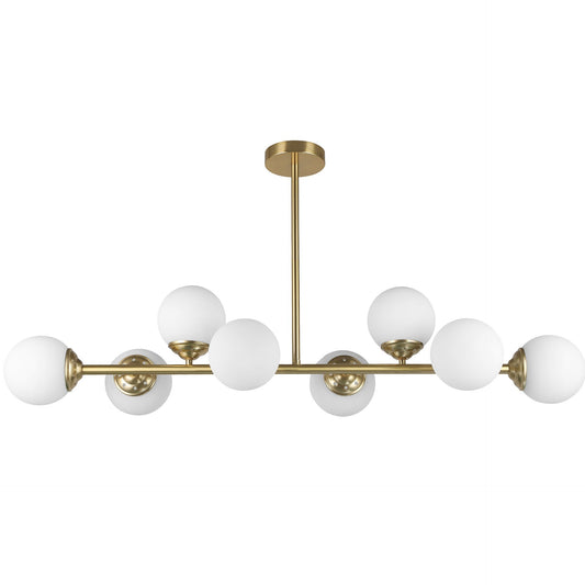 MODERN PENDANT CEILING LAMP BRUSHED GOLD FINO W8