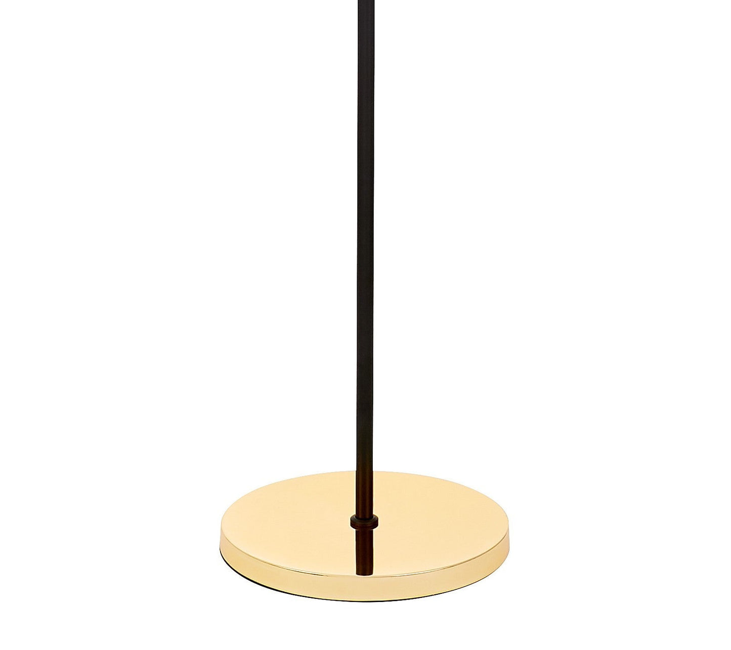 FLOOR STANDING LAMP BLACK AND GOLD PETRICA W9 - LuminaLux