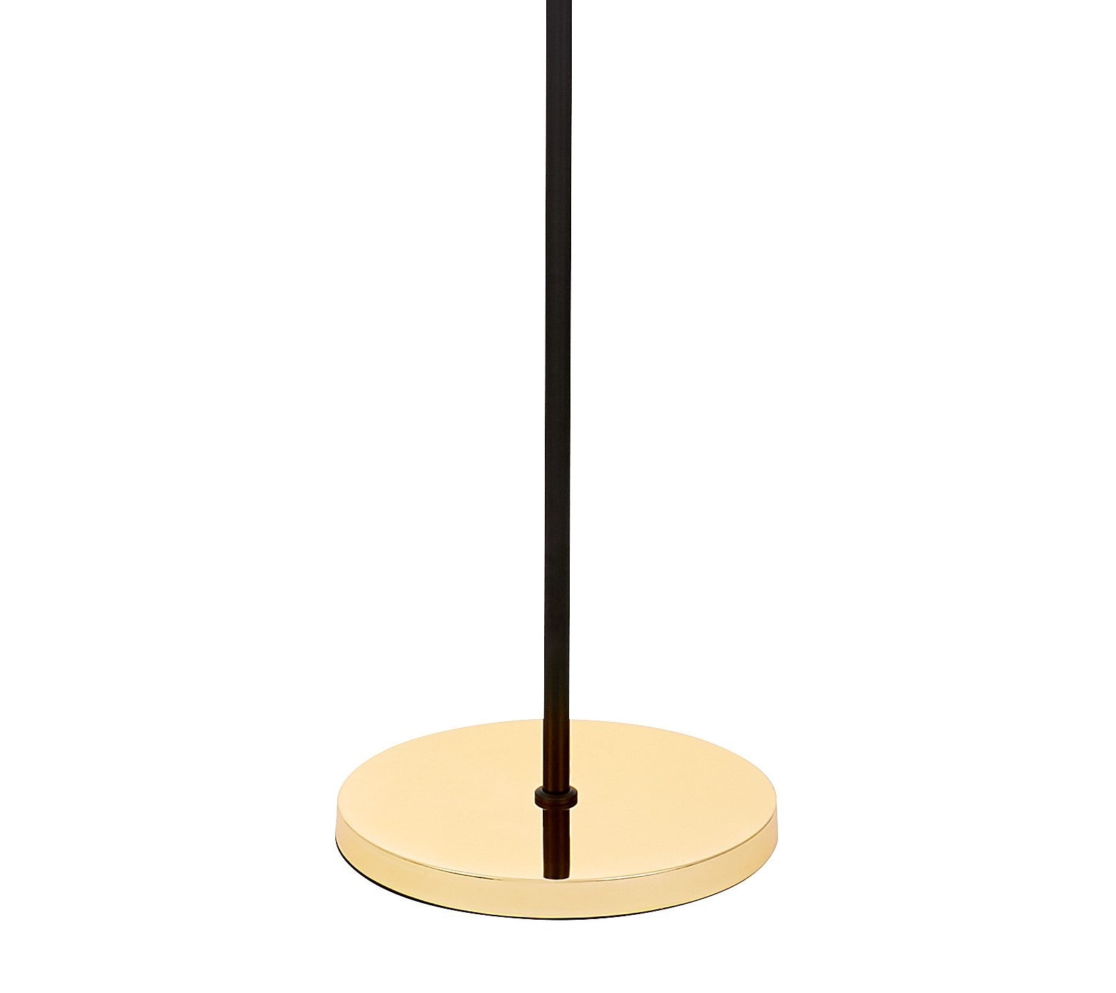 FLOOR STANDING LAMP BLACK AND GOLD PETRICA W9 - LuminaLux
