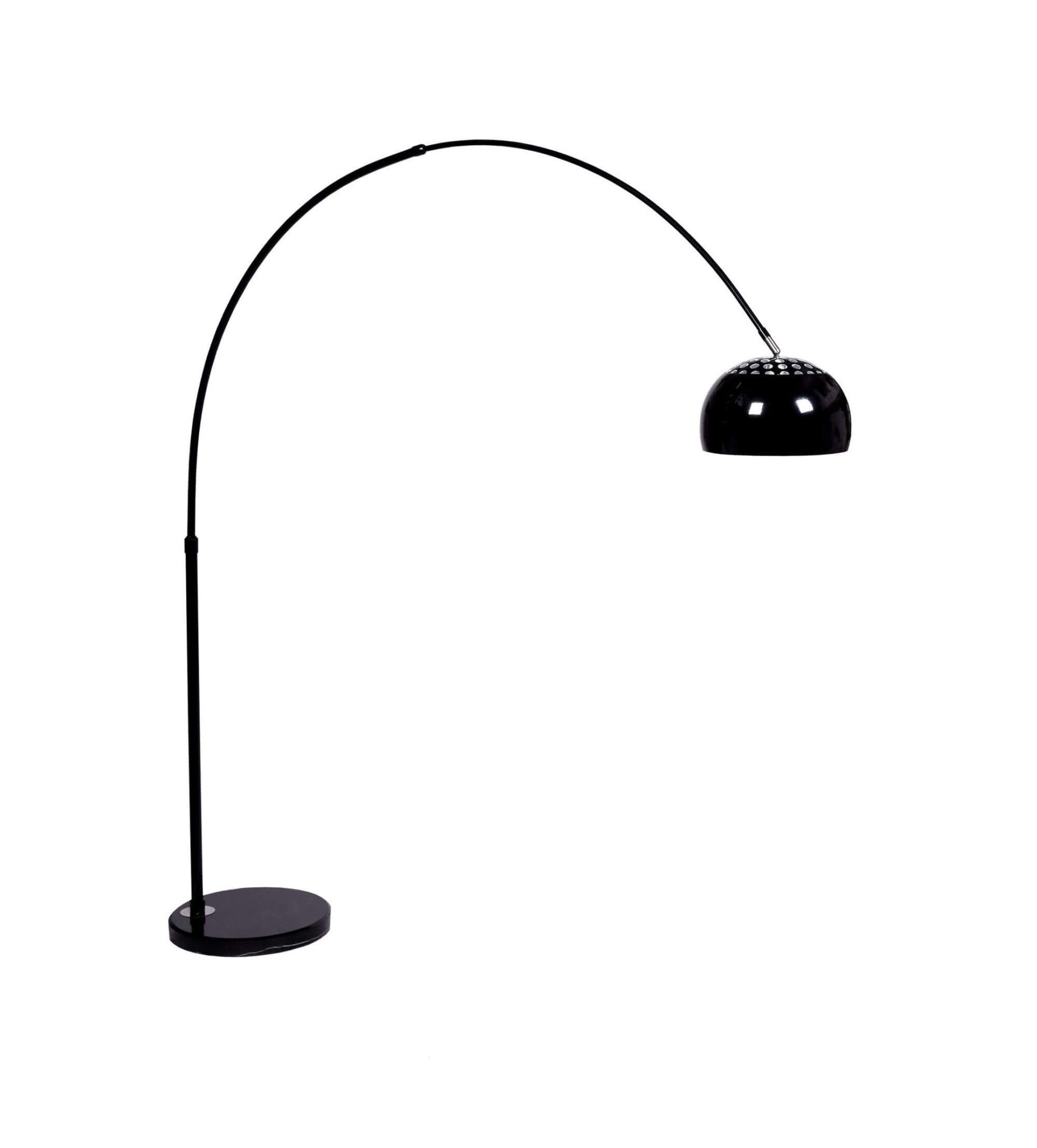 FLOOR STANDING LAMP BLACK AZURRO C1 - LuminaLux