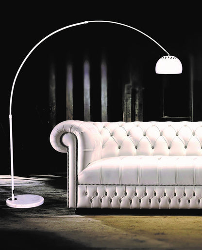 FLOOR STANDING LAMP WHITE AZURRO B1 - LuminaLux