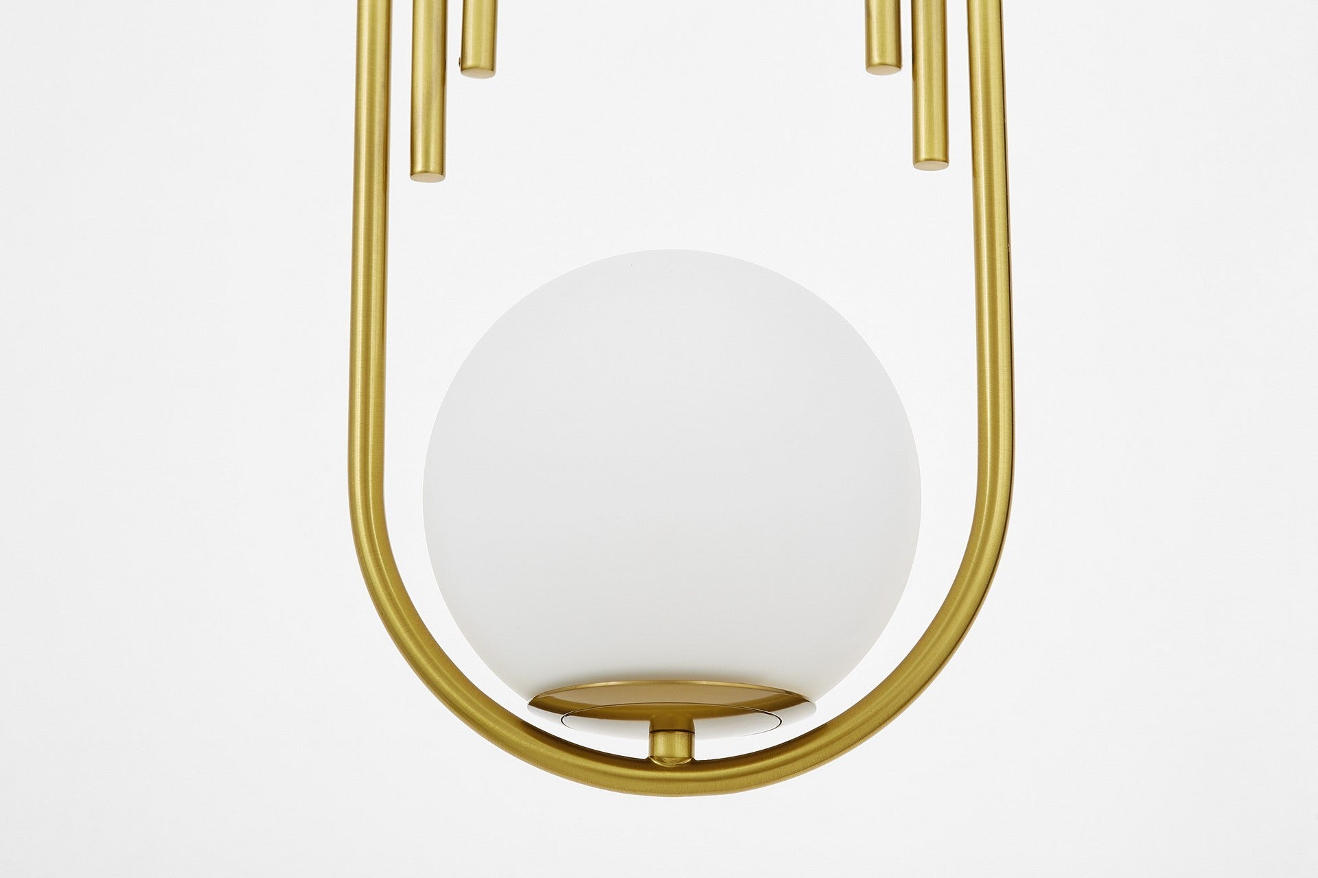 GLAMOUR PENDANT LAMP WHITE ZANETTI D15 - LuminaLux
