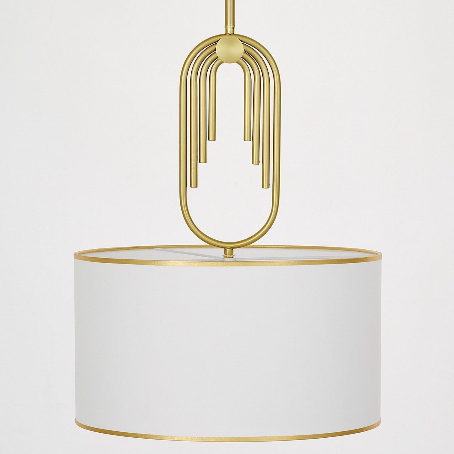 GLAMOUR PENDANT LAMP WHITE ZANETTI TRIO - LuminaLux