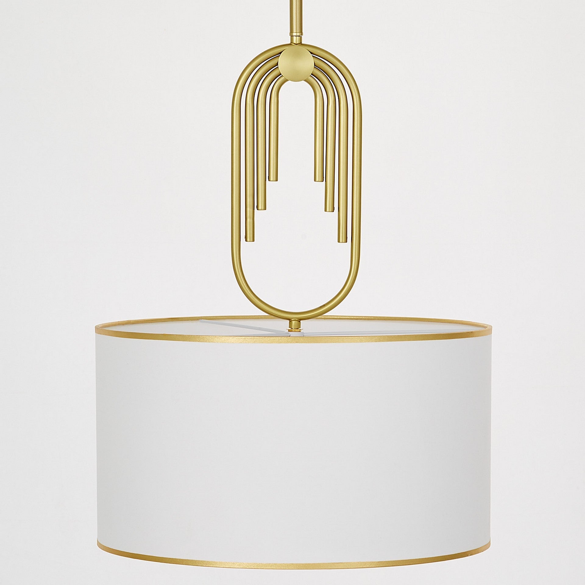 GLAMOUR PENDANT LAMP WHITE ZANETTI TRIO - LuminaLux
