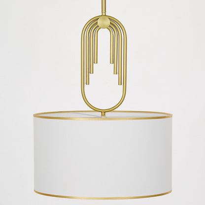 GLAMOUR PENDANT LAMP WHITE ZANETTI TRIO - LuminaLux