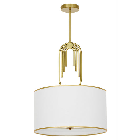 GLAMOUR PENDANT LAMP WHITE ZANETTI TRIO - LuminaLux