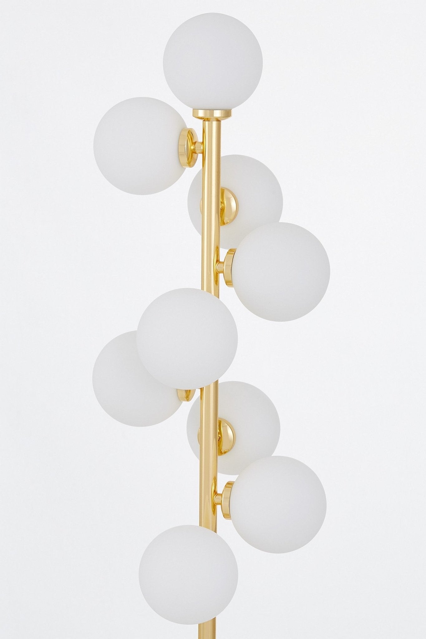 GOLD PETRICA FLOOR STANDING LAMP W9 - LuminaLux