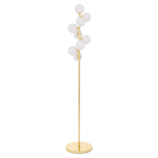GOLD PETRICA FLOOR STANDING LAMP W9 - LuminaLux