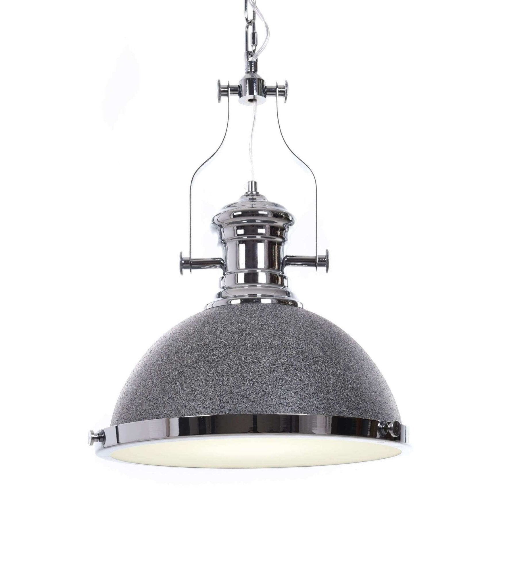 INDUSTRIAL LOFT GRANITE ETTORE PENDANT LAMP - LuminaLux