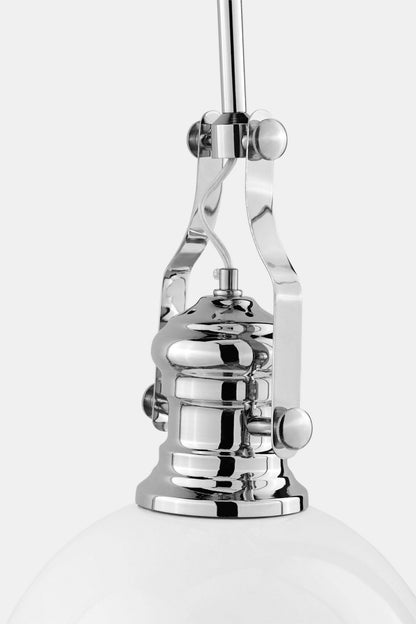 INDUSTRIAL LOFT PENDANT LAMP WHITE ETTORE - LuminaLux