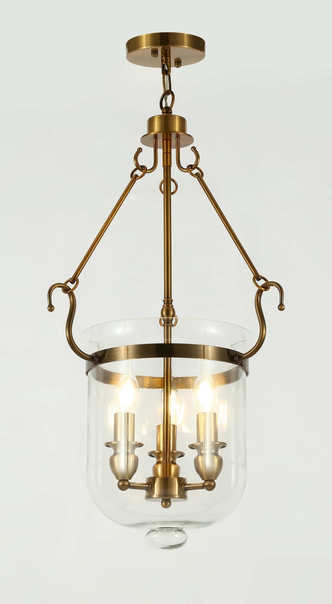 LEO BRASS PENDANT LAMP - LuminaLux
