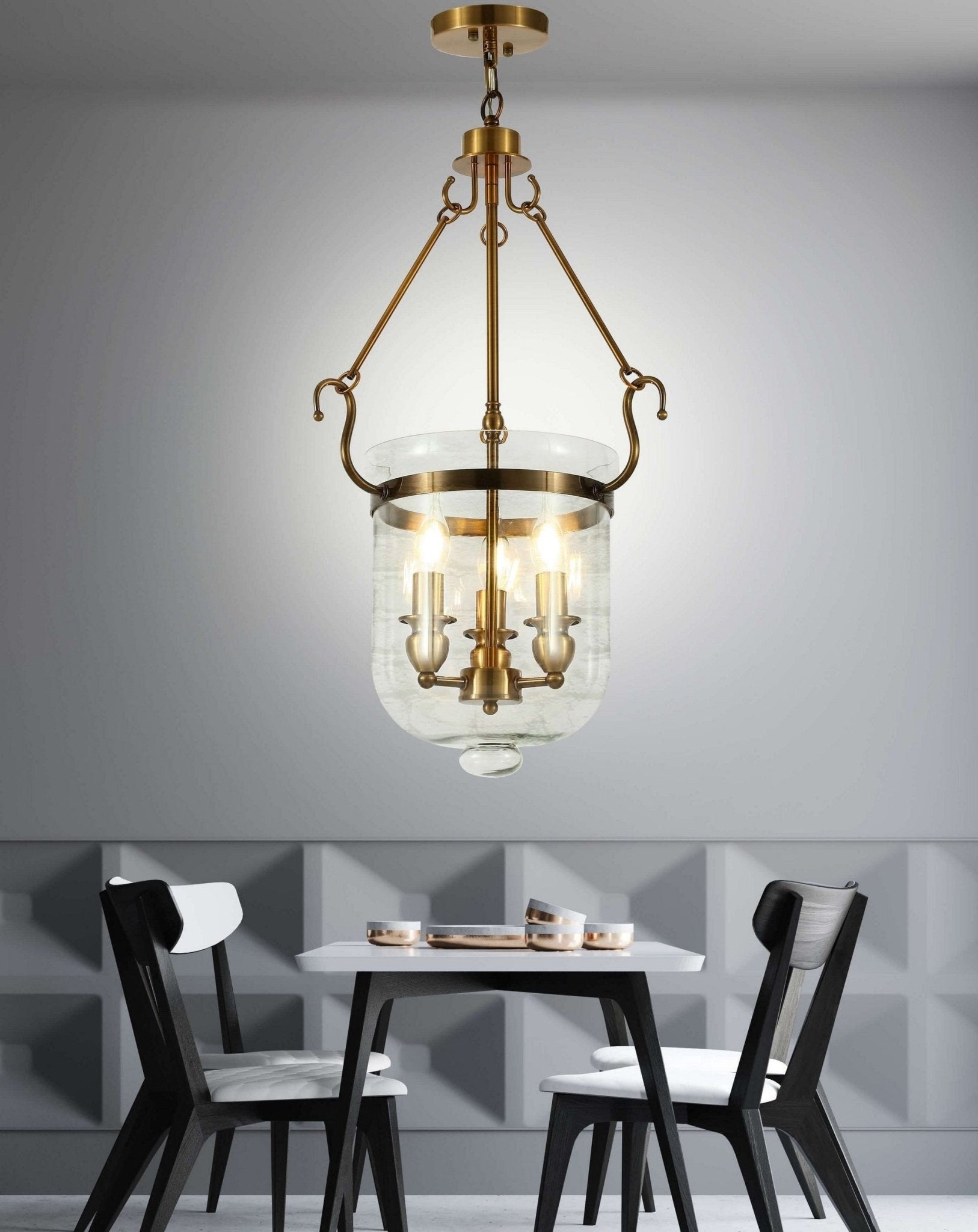 LEO BRASS PENDANT LAMP - LuminaLux
