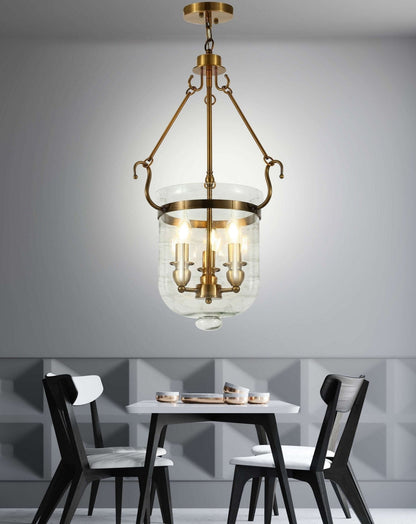 LEO BRASS PENDANT LAMP - LuminaLux