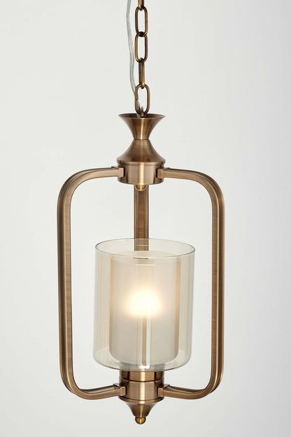 LOFT BRASS PENDANT LAMP ATLANTA W1 - LuminaLux