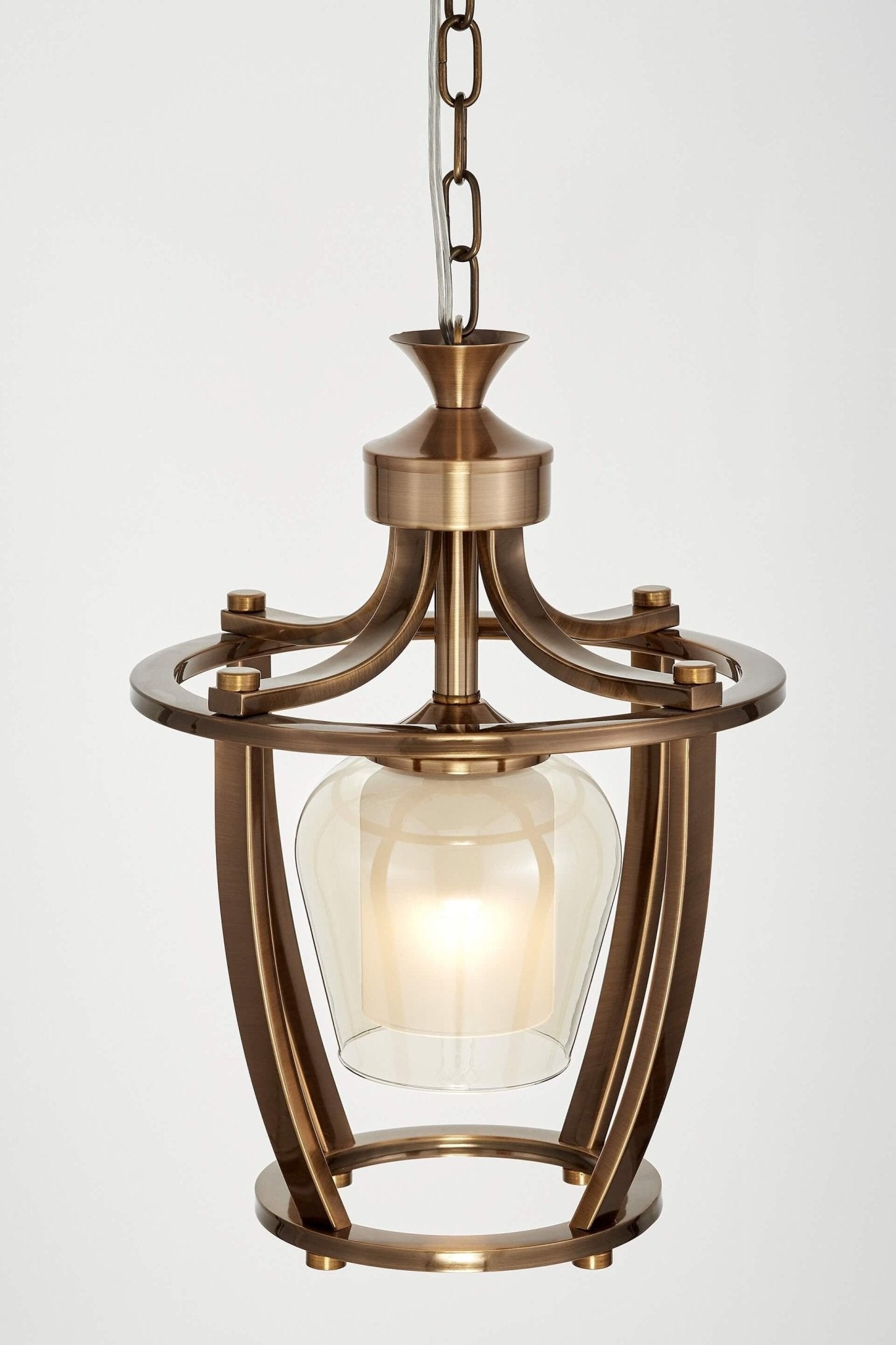 LOFT BRASS PENDANT LAMP BROOKLYN W1 - LuminaLux