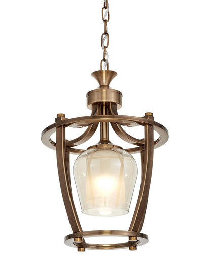 LOFT BRASS PENDANT LAMP BROOKLYN W1 - LuminaLux
