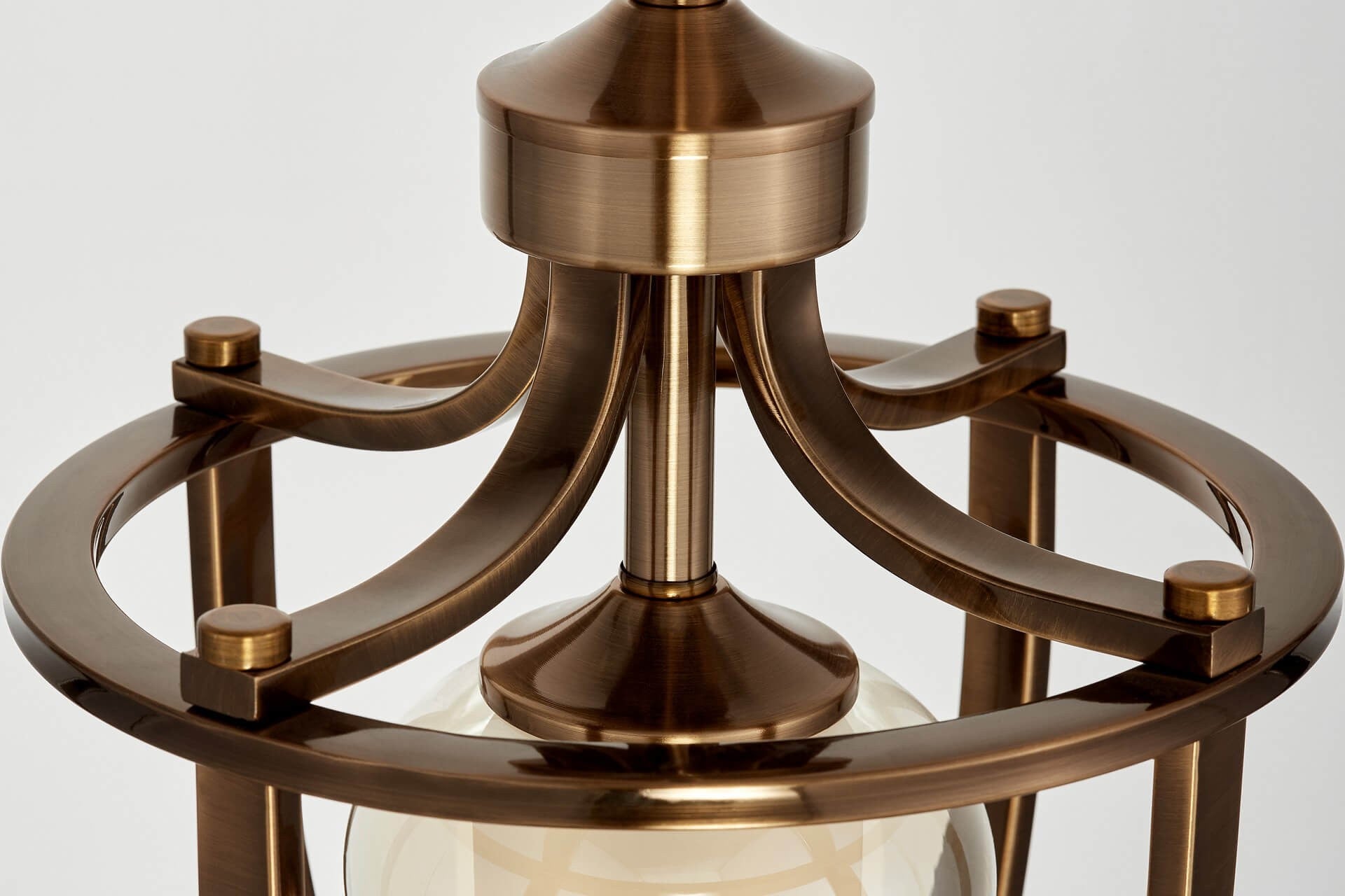 LOFT BRASS PENDANT LAMP BROOKLYN W1 - LuminaLux