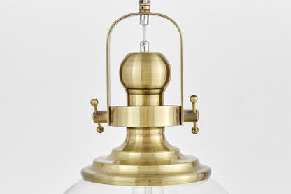 LOFT BRASS PENDANT LAMP FALCO - LuminaLux