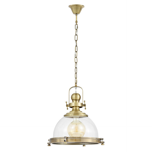LOFT BRASS PENDANT LAMP FALCO - LuminaLux