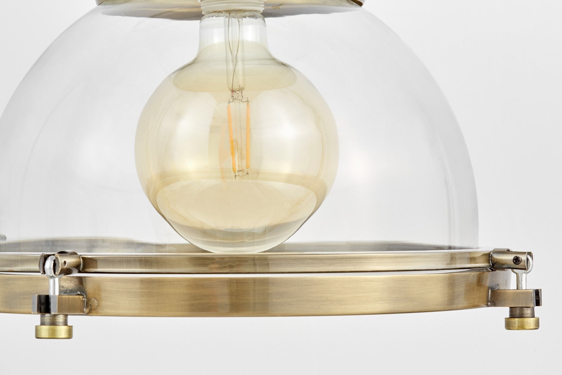 LOFT BRASS PENDANT LAMP FALCO - LuminaLux