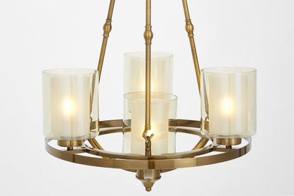 LOFT BRASS PENDANT LAMP SANTINI W4 - LuminaLux