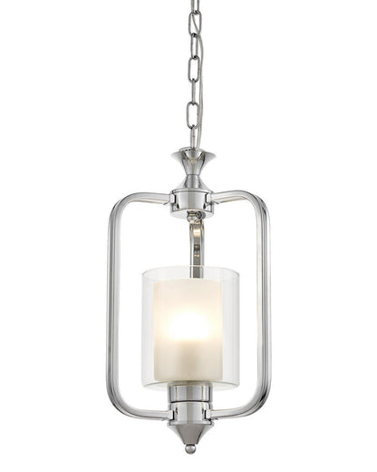 LOFT CHROME PENDANT LAMP ATLANTA W1 - LuminaLux