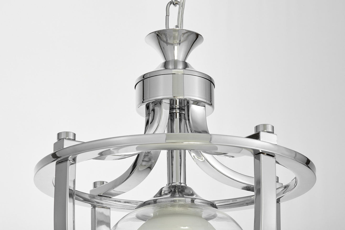 LOFT CHROME PENDANT LAMP BROOKLYN W1 - LuminaLux