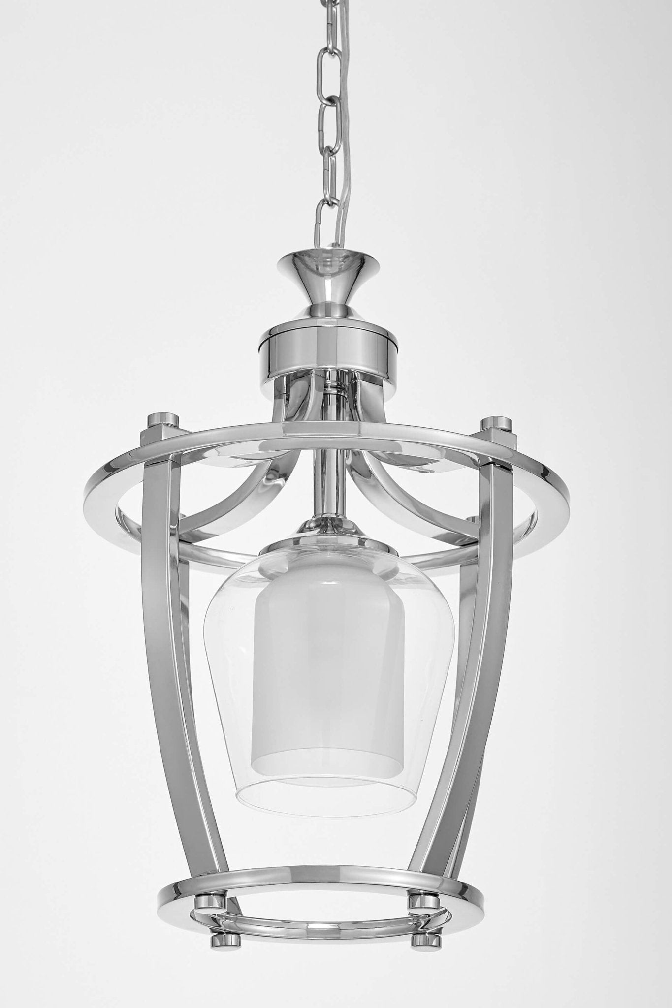 LOFT CHROME PENDANT LAMP BROOKLYN W1 - LuminaLux