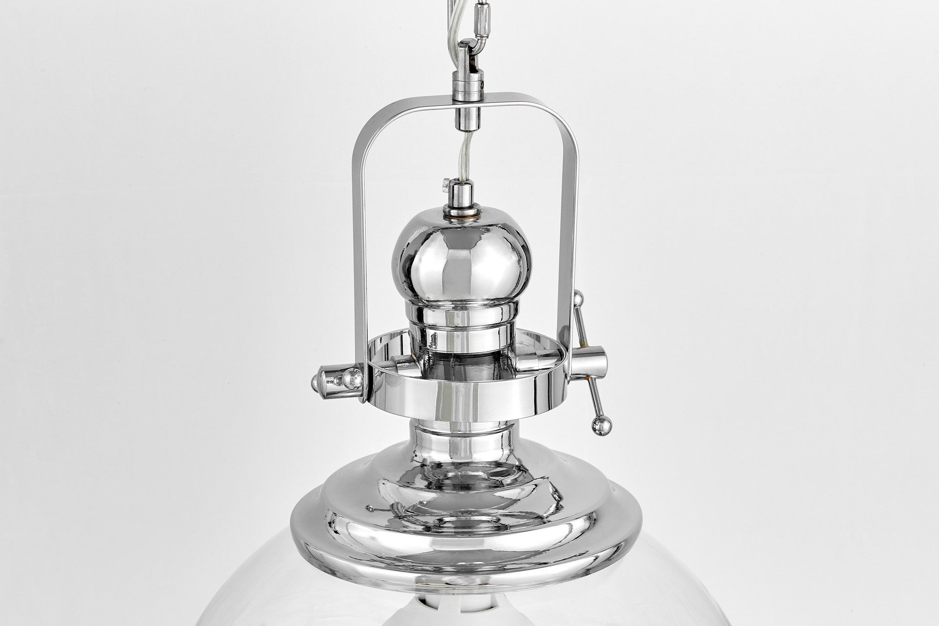 LOFT CHROME PENDANT LAMP FALCO - LuminaLux