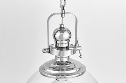 LOFT CHROME PENDANT LAMP FALCO - LuminaLux