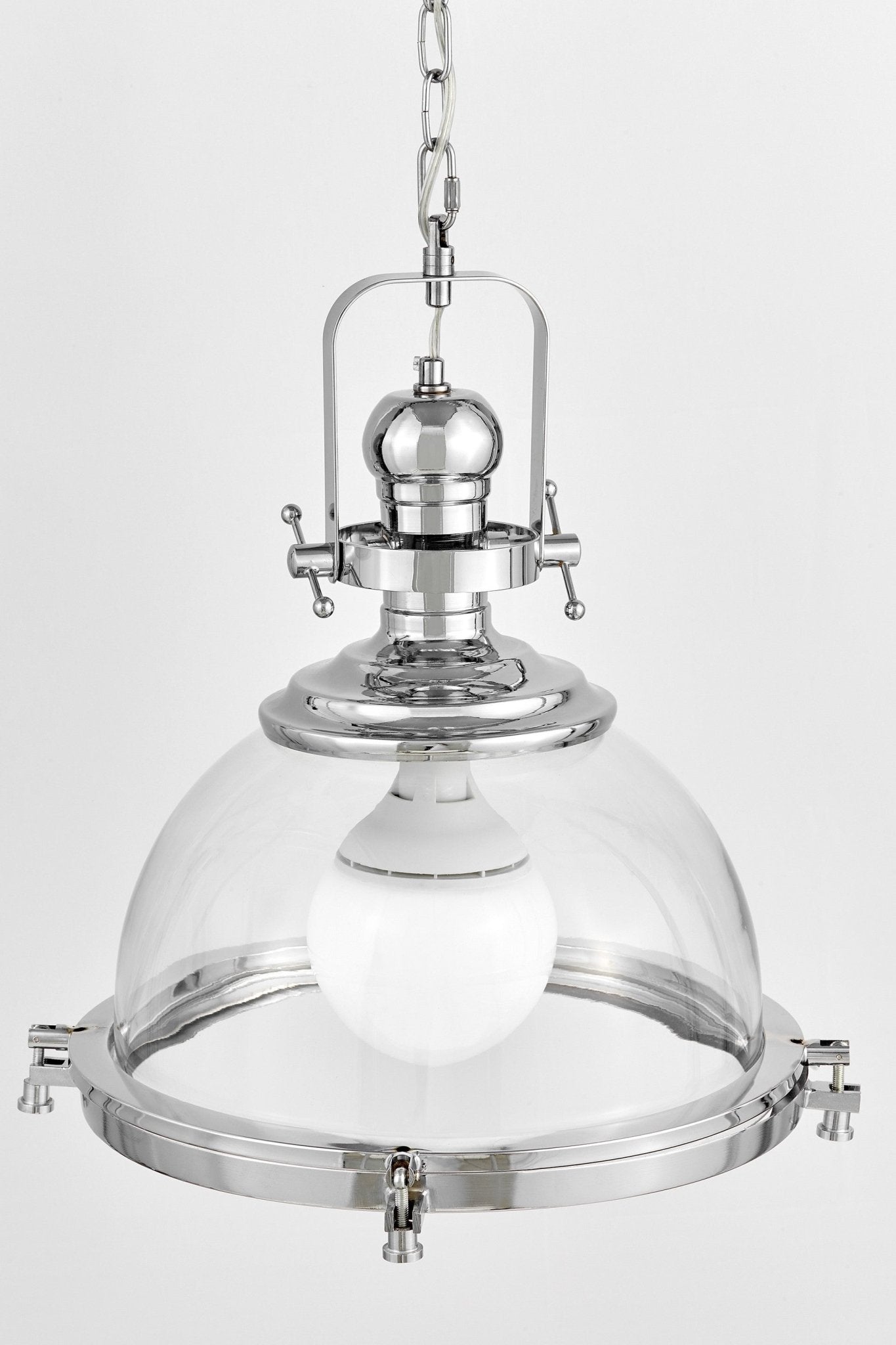 LOFT CHROME PENDANT LAMP FALCO - LuminaLux
