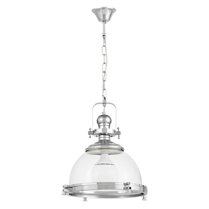 LOFT CHROME PENDANT LAMP FALCO - LuminaLux