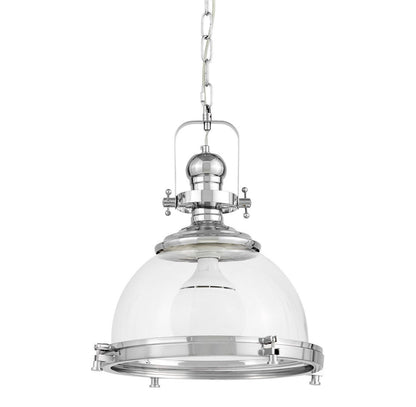 LOFT CHROME PENDANT LAMP FALCO - LuminaLux
