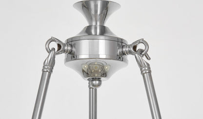LOFT CHROME PENDANT LAMP SANTINI W4 - LuminaLux