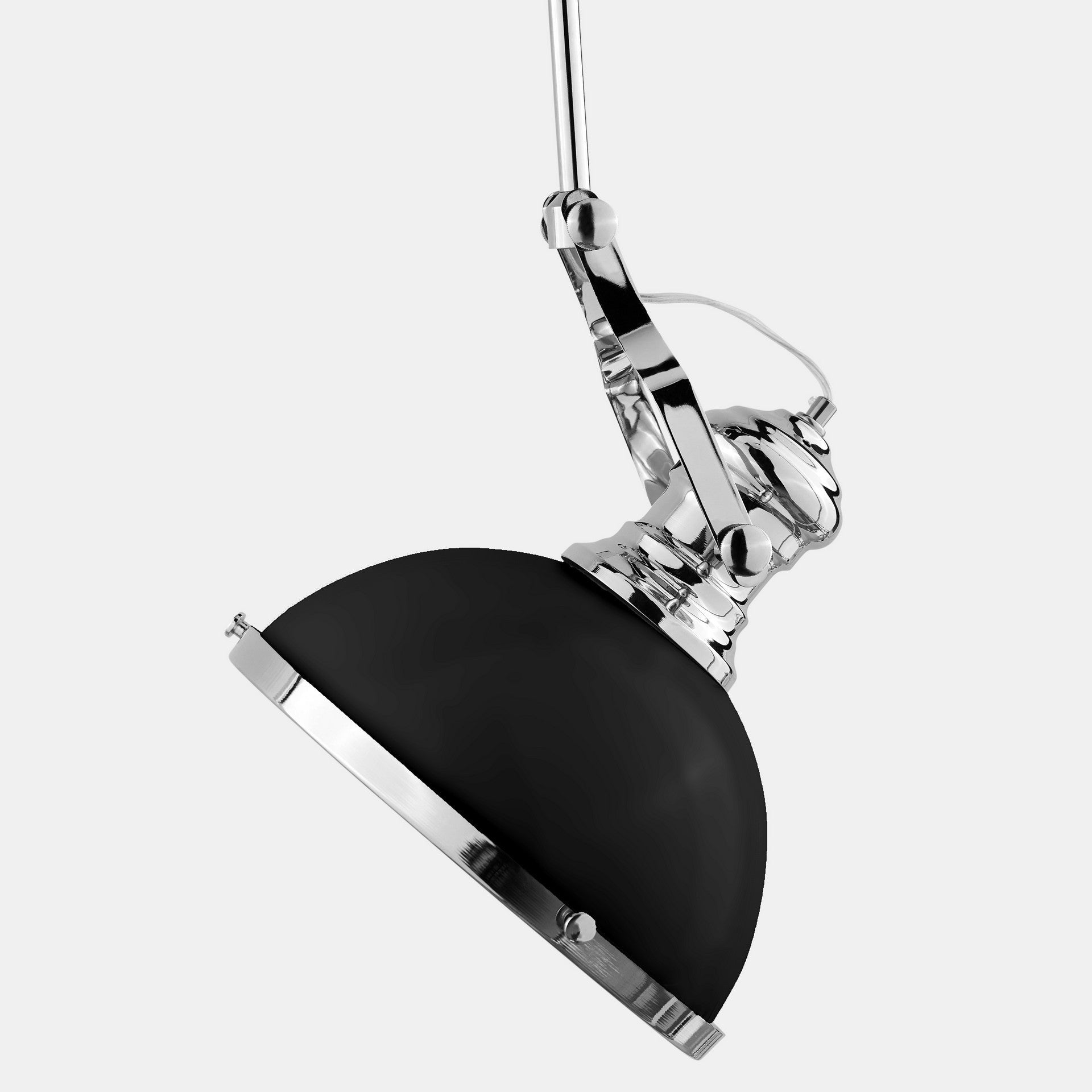 LOFT INDUSTRIAL PENDANT LAMP BLACK ETTORE - LuminaLux