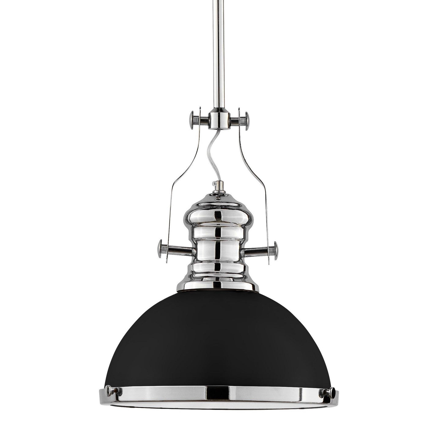 LOFT INDUSTRIAL PENDANT LAMP BLACK ETTORE - LuminaLux