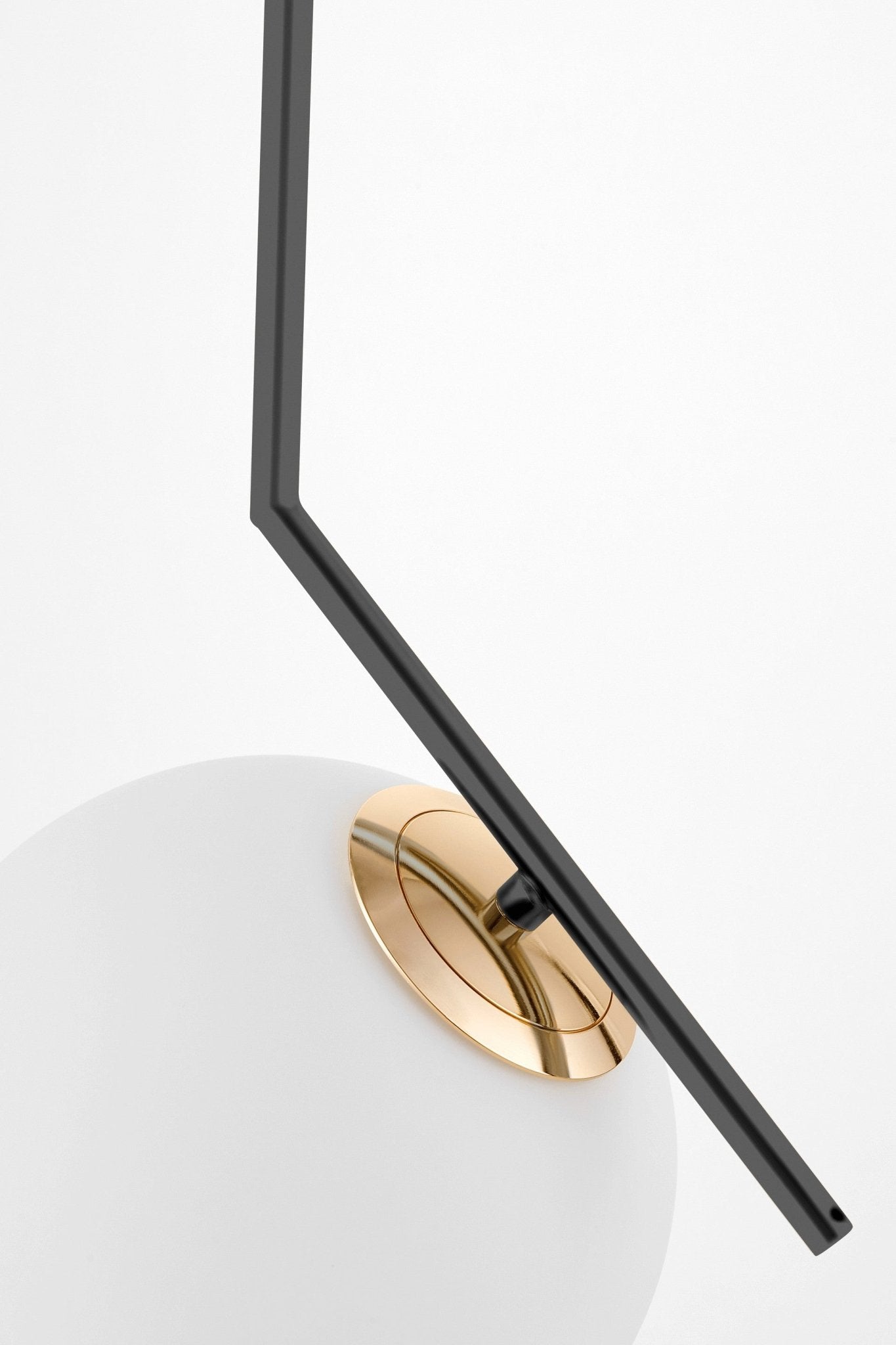 MODERN BLACK AND GOLD SORENTO D20 PENDANT LAMP - LuminaLux