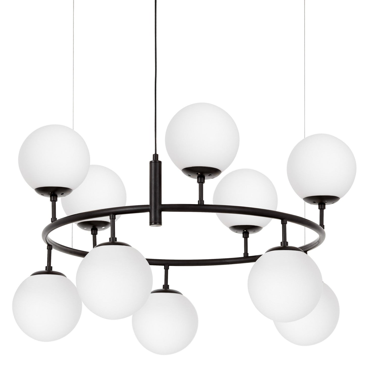 MODERN BLACK AND WHITE CEREDO NEO W10 PENDANT LAMP - LuminaLux