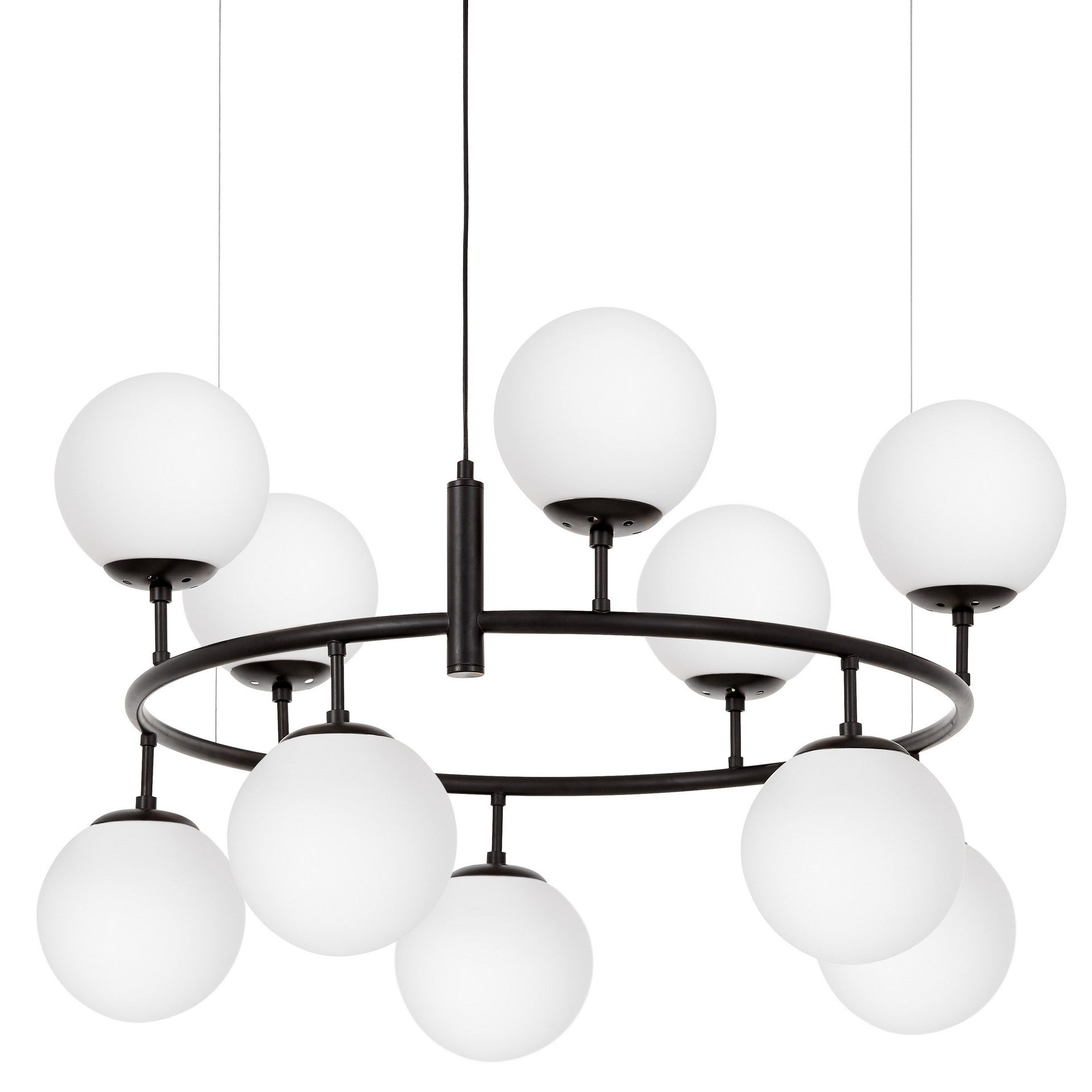 MODERN BLACK AND WHITE CEREDO NEO W10 PENDANT LAMP - LuminaLux
