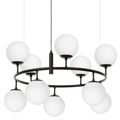 MODERN BLACK AND WHITE CEREDO NEO W10 PENDANT LAMP - LuminaLux