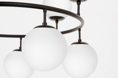 MODERN BLACK AND WHITE CEREDO NEO W10 PENDANT LAMP - LuminaLux