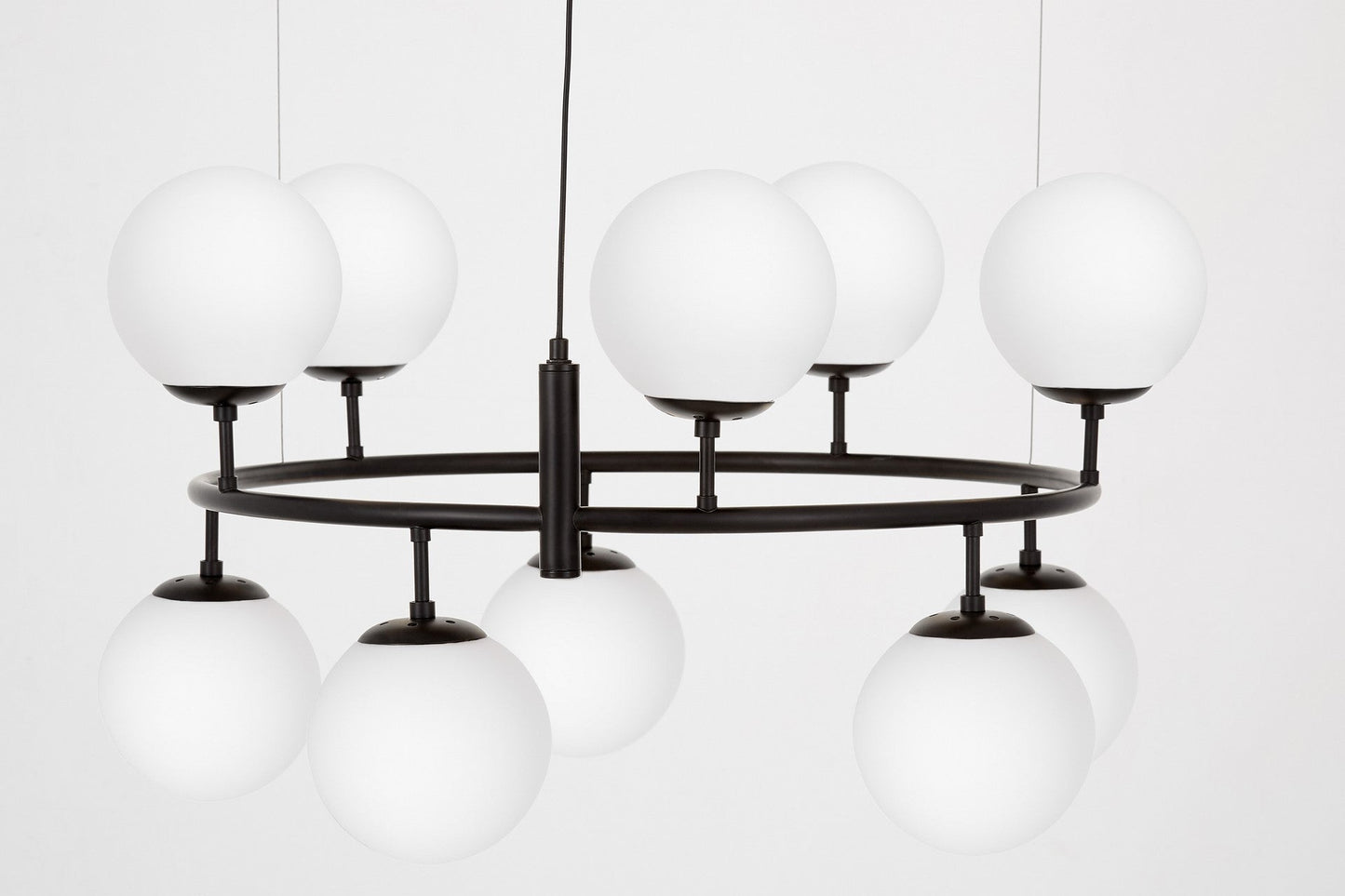 MODERN BLACK AND WHITE CEREDO NEO W10 PENDANT LAMP - LuminaLux