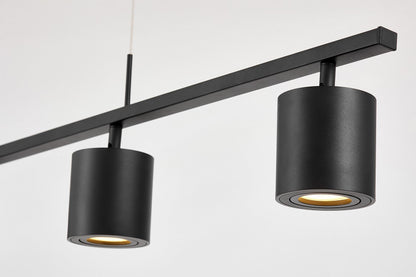 MODERN BLACK BOLT W4 PENDANT LAMP - LuminaLux